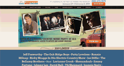 Desktop Screenshot of countrymusiccruise.com